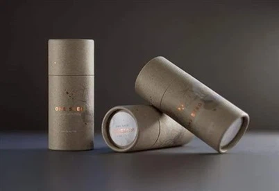 Bahan Eco Produk Pembungkusan Pusingan Bekas Kosmetik Pembungkusan Silinder Bolehkah Kotak Makanan Tiub Kertas Untuk Teh Kopi Tee Wain